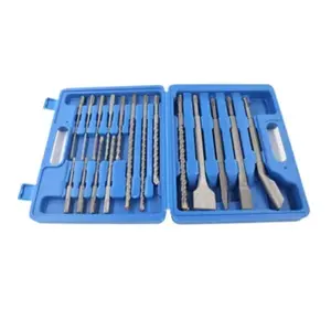 17pcs Tungsten Carbide SDS PLUS Hammer Chisel Hole Cutter Woodworking Rotary Electric Hammer Drill Bit dth hammer drill bit