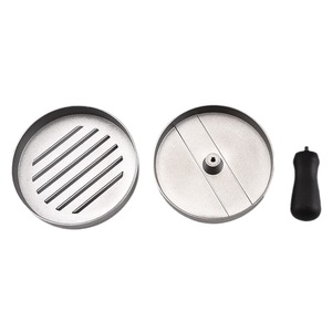 Presse à hamburgers manuelle en silicone antiadhésif pour cuisine domestique, outil de cuisson pour petit-déjeuner, vente en gros transfrontalière - Product Image 3