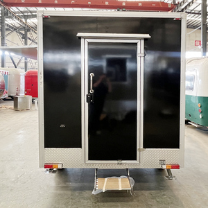 Carros de remolque de comida callejera totalmente equipados de 10 pies, cafetería, Pizza, camión de comida móvil con cocina completa para Australia - Product Image 6