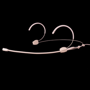 Màu da đôi tai móc tai nghe chuyên nghiệp giảm tiếng ồn condenser tai nghe <span class=keywords><strong>Microphone</strong></span> - Product Image 3