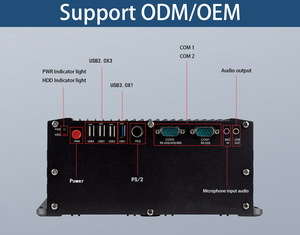Placa base Industrie Controlador integrado basado en computadora Computadora portátil para <span class=keywords><strong>I7</strong></span> <span class=keywords><strong>CPU</strong></span> Ip65 PC industrial sin ventilador impermeable - Product Image 6
