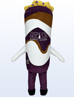 Costume de mascotte gonflable en forme de tasse de chocolat pour événements, location, 2,2/2,6 m, marche en extérieur, nourriture, vêtements gonflables, costumes de mascotte en forme de tasse
