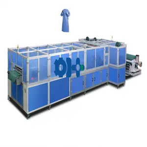 DH-G manufacture AUTO medical gowns Making Machines disposable doctor operation cloth fully automatic making machine