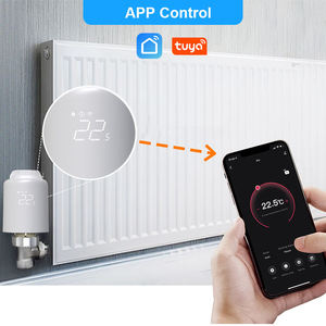 TYSH Tuya Wifi Zigbee Thermostat <span class=keywords><strong>de</strong></span> radiateur intelligent, vanne <span class=keywords><strong>de</strong></span> régulation <span class=keywords><strong>de</strong></span> température, contrôleur TRV compatible avec Google Home et Alexa - Product Image 3