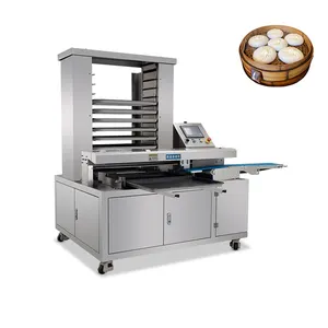 Máquina de arranjar bandeja para bolo lunar, máquina para alinhar pão, biscoitos, mooncake e carimbos