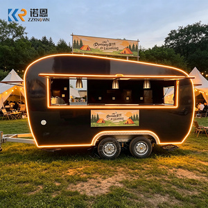 Food Truck <span class=keywords><strong>Mobile</strong></span> Stile Retrò in Vendita, Rimorchio Vintage <span class=keywords><strong>per</strong></span> Gelati e <span class=keywords><strong>Caffè</strong></span>, Perfetto <span class=keywords><strong>per</strong></span> Marketing ed Eventi - Product Image 1