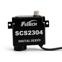 Servo Digital sin Núcleo Feetech SCS2304 6V 3kg con Engranajes de Aluminio y Acero para Mini Robot, Kit STEM, Muñeca Animatrónica, Proyectos ESP32
