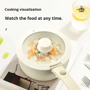 Pot <span class=keywords><strong>matriochka</strong></span> de style japonais et coréen Poêle à frire antiadhésive portable avec poignée détachable Marmite à soupe et marmite en métal moderne - Product Image 2