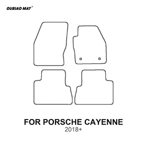 <span class=keywords><strong>Tappetini</strong></span> per Auto in PVC Facili da Pulire per <span class=keywords><strong>PORSCHE</strong></span> <span class=keywords><strong>CAYENNE</strong></span> 2018+, Rivestimenti per Pavimento - Product Image 1