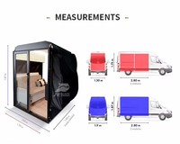 Kit d'Aménagement "VanLife Motor-Villa" Personnalisé pour Camping-Car, Double Cabine, Meuble Haut, Boîte Durable pour Fourgon Aménagé de Voyage