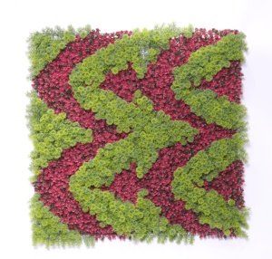 Panel decorativo de estilo 3D para espacios interiores/exteriores, pared <span class=keywords><strong>verde</strong></span>, césped artificial, musgo de vidrio, flores de plástico para plantas de bodas - Product Image 6