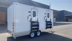 성인용 이동식 고급 휴대용 화장실 트레일러 야외용 - Product Image 3