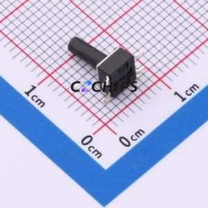 TS-1109S26090 Tactile Switch Switch Single Pole Single Throw Round Button 2.6N 9mm - Product Image 2