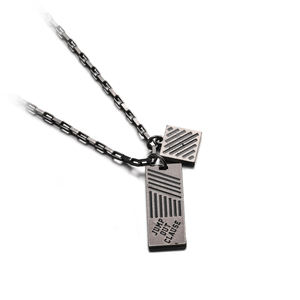 Pendentif Craft Wolf en acier inoxydable pour hommes et femmes, collier à chaîne au Design Original - Product Image 3