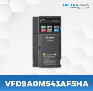 อินเวอร์เตอร์ Delta MS300 รุ่น VFD13AMS43AFSHA 380-460V 3 เฟส 5.5 กิโลวัตต์ 7.5 แรงม้า - Product Image 1