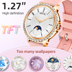 Montre <span class=keywords><strong>connectée</strong></span> unisexe S811 Plus à <span class=keywords><strong>prix</strong></span> réduit, écran AMOLED 1,27 pouces, assistant vocal IA pour appels et sport, FitCloudPro - Product Image 6