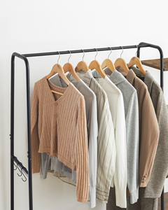 Giá Treo Áo Khoác Tự Do Bằng Gỗ Công Nghiệp Tủ Giày Hành Lang Với 5 Kệ Đựng Đồ Cho Phòng Ngủ Phòng Khách Hành Lang - Product Image 4