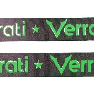 Custom High Quality Tenacity Recycled Jacquard Pattern Nylon Polyester <b>Webbing</b> Tape Strap for Luggage and Bags - Product Image 6