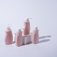 Bouteilles en plastique HDPE de 100 ml à petit débit, avec bouchon à levier, forme personnalisée, pour lotions et shampoings – Vente en gros usine