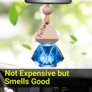 Diffuseur de parfum pour <span class=keywords><strong>voiture</strong></span> en verre avec bouchon en bois de 8 ml, pendentif pour rétroviseur, flacon rechargeable pour huiles essentielles, logo personnalisé, <span class=keywords><strong>gadget</strong></span> pour <span class=keywords><strong>voiture</strong></span> - Product Image 2