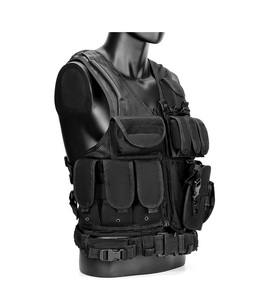 Jsh 900D Hot Bán Trọng Thể Thao Ngoài Trời Vest Chiến Thuật Thoáng Khí Ngụy Trang Đào Tạo Vest Với Bao da - Product Image 5