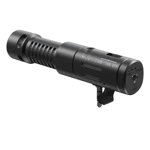 相机安装麦克风心形猎枪安卓智能手机DSLR相机消费者摄像机电脑麦克风