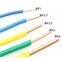 Câble Électrique Multiconducteur H07V-R en Caoutchouc pour Éclairage Résidentiel, Câble en Cuivre Isolé PVC, Toronné, Standard 12, pour Intérieur