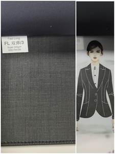 FL Bielasticity Vente en gros 245gsm <span class=keywords><strong>tissu</strong></span> mérinos cachemire pur double élastique <span class=keywords><strong>laine</strong></span> <span class=keywords><strong>tissu</strong></span> sweat-shirt pour femmes ensemble costumes manteau <span class=keywords><strong>tissu</strong></span> - Product Image 2