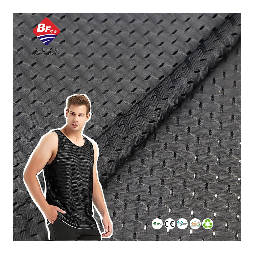 Mesh Fabric Amazon Jersey Fabric Dry Fit Multifunction Quick Dry