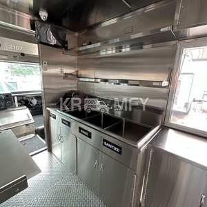 Remolque de Comida para Camiones 2025, Equipado para Servicio de Comida al Aire Libre, Carritos Móviles para Cerveza, Helados y Café, Totalmente Equipados - Product Image 6