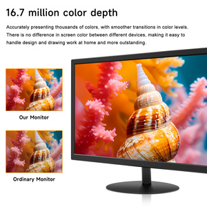 จอคอมพิวเตอร์ LED แบบโค้งขนาด 19 21.5 23.6 24 27 นิ้ว จอ LCD สำหรับตั้งโต๊ะ ความละเอียด 2K/4K 144Hz/165Hz สำหรับเล่นเกม พร้อมพอร์ตเชื่อมต่อ DP ขนาด 24 นิ้ว - Product Image 2