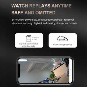 Telepon Pintu Video 4.3 Inci Wi-Fi 1080P HD Bel Pintu Kamera Dalam Ruangan Bertenaga Baterai Kontrol Akses Pintu Penampil Pintu Elektronik - Product Image 6