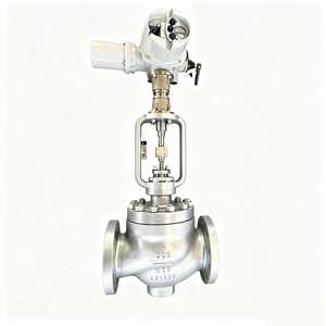 Válvula de Control de Globo Eléctrica ANSI de 6 Pulgadas, 300 WCB, Motorizada, Modulante, Reguladora de Flujo y Presión para Vapor, <span class=keywords><strong>Agua</strong></span>, Petróleo y Gas - Product Image 3