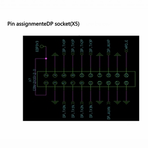 HEXING -EDP-V03 Carte de conversion HDMI vers EDP 4K avec prise en charge <span class=keywords><strong>HPD</strong></span> pour écran LCD 30 broches 40 broches 12V PCBA - Product Image 6
