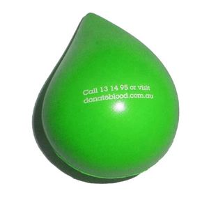Jouets promotionnels en forme de goutte d'eau en mousse PU avec logo personnalisé - Product Image 5