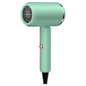 Secador de Pelo 213 Verde Iónico con Motor DC, Luz Azul, Aire Frío y Caliente, Boquilla Única, 220V, Eléctrico, para Uso Doméstico y Estudiantil - Product Image 1