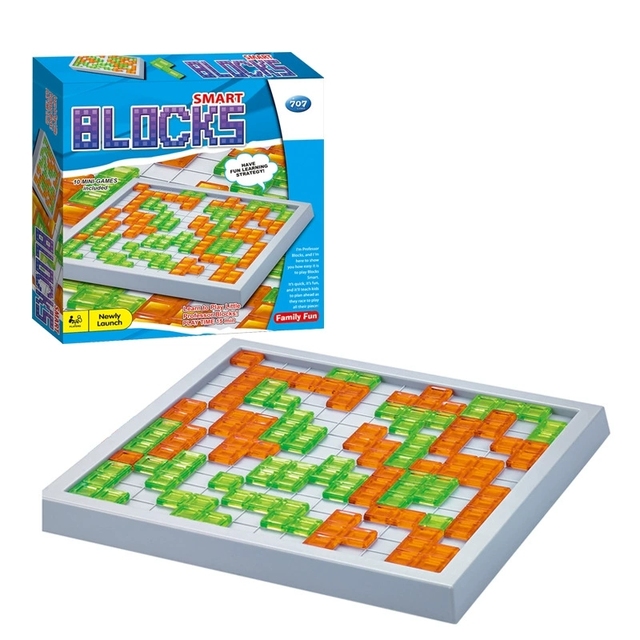 Kids Toy Blokus Gladiator Chess Duo Edition Parent-Child Block Educational Interactive Board Game Toy for Family Fun