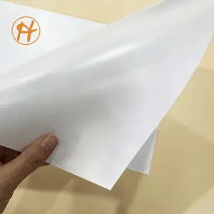 Rollo de PVC mate blanco opaco de 0,17mm y 0,3mm para impresión y publicidad de inyección de tinta
