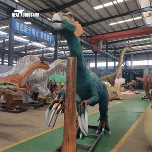 Waterproof animatronic dinosaur Therizinosaurus Exhibition model