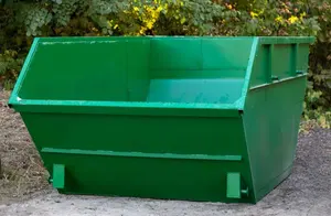 5cbm للبيع بالجملة حاوية إعادة تدوير القمامة تخطي سلة النفايات رافعة تحميل