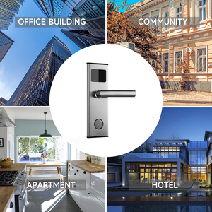 Cerradura de Puerta sin Llave para Hotel con <span class=keywords><strong>Tarjeta</strong></span> RFID y Desbloqueo con Llave, Software Gratuito, con Llaves Maestras - Product Image 6