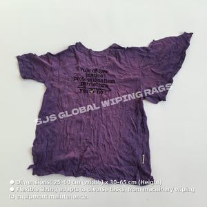 Trapos de Camiseta de Colores Multiusos, 100% Algodón, Trapos Industriales, Aptos para Limpieza - Product Image 3
