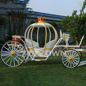特殊交通工具 马车 四轮观光车 婚礼和南瓜之旅 马车拉的观光车 - Product Image 6