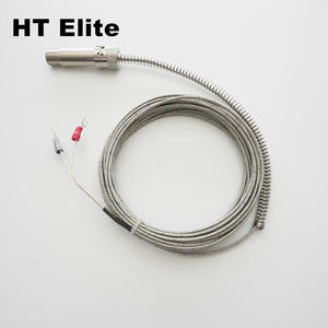 مسبار حراري من الفولاذ المقاوم للصدأ نوع K من نوع HT Elite، مقاوم للماء بدرجة IP65، طول قابل للتخصيص، مقاوم للحرارة العالية، تسلسلي - Product Image 2