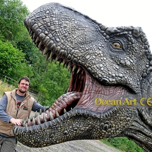 Mô hình khủng long kích thước thật, mô hình bộ xương, rối khủng long sống động như thật - Product Image 2