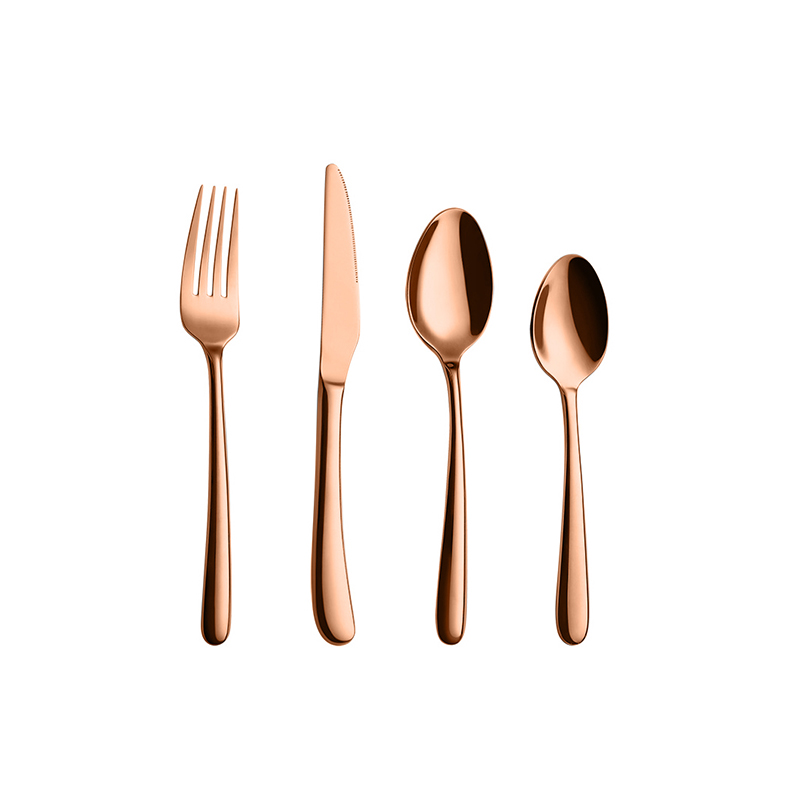 4 piece set rose gold
