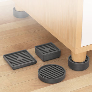 Phổ chống sốc Silicon máy giặt chân Pad đồ nội thất giường chân miếng đệm cho ghế, Ghế đẩu, bàn, ghế sofa - Product Image 1