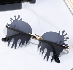 VIFF HM21384 Cute <strong>Party</strong> Sun <strong>Glasses</strong> Rimless Sunglasses - Product Image 5