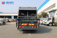 Camion compacteur diesel Euro 4 manuel 4x2 |   Nouveau modèle 2026, Camion poubelle Euro V à compression hydraulique pour la collecte des déchets