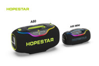 Speaker Party Outdoor Hopestar Factory Wholesale A80mini Tahan Air 36W Boombox Bass Bertenaga Subwoofer Portabel Speaker Hifi